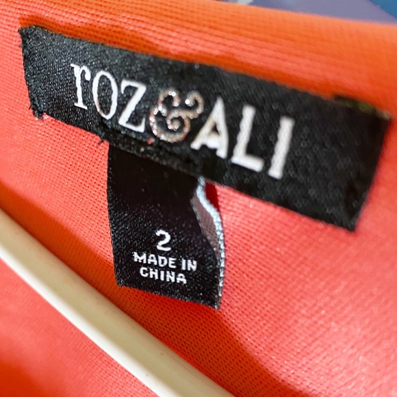 Roz & Ali Bell Crochet Spring Dress - Picture 7 of 8